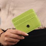 Zoozie Bags Cartera y Tarjetero de Piel Pistacho y Verde